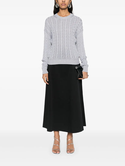Sequin-Embellished Sweater