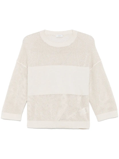 Lurex-Knit Sweater