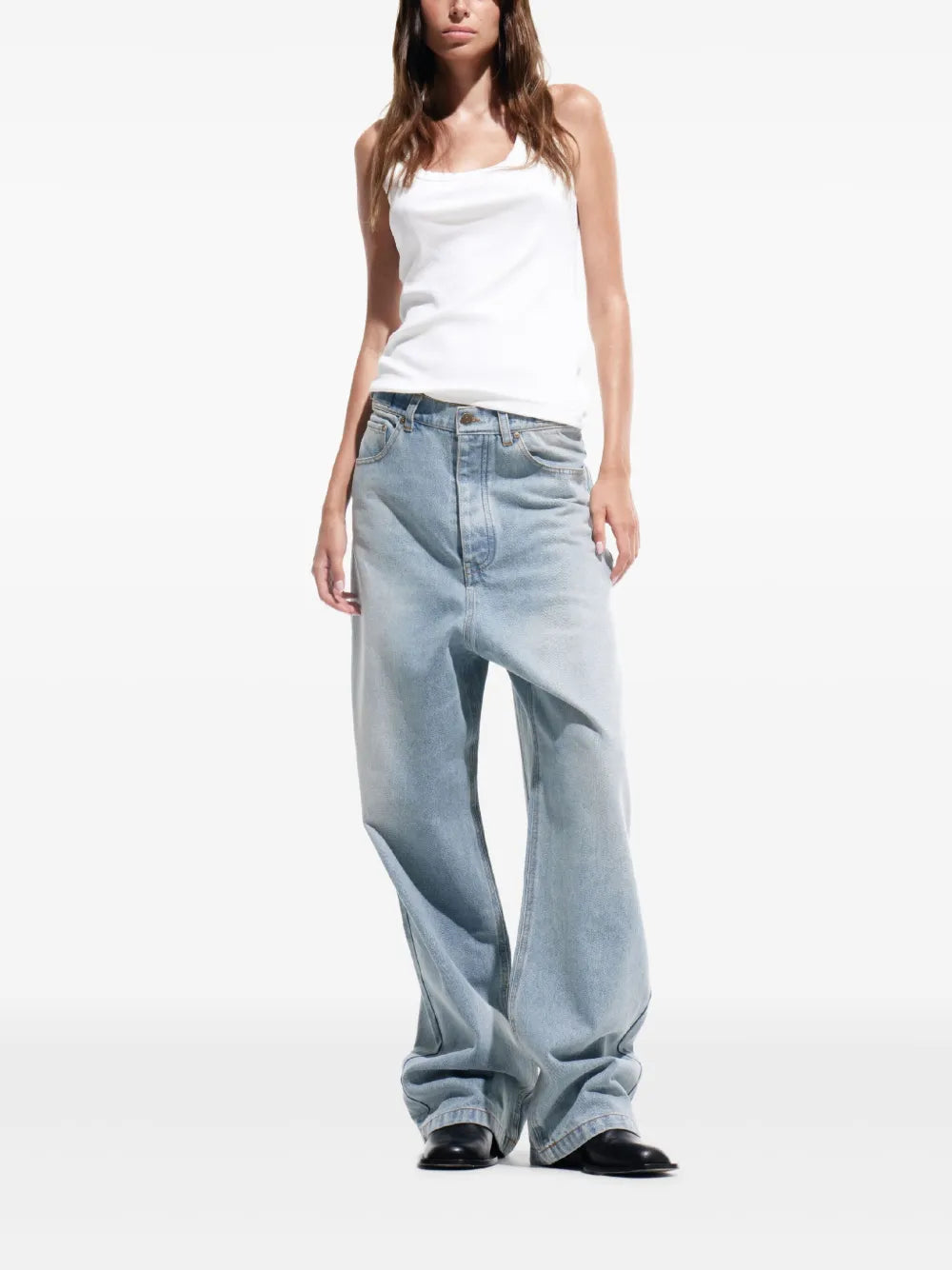 Wide-Leg Jeans