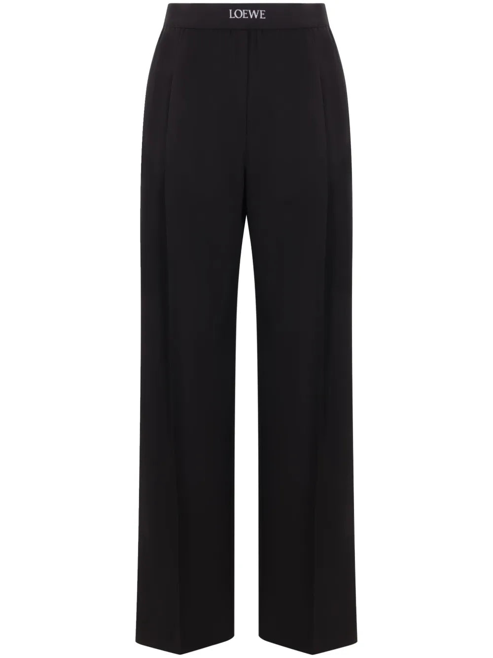 Logo-Waistband Trousers