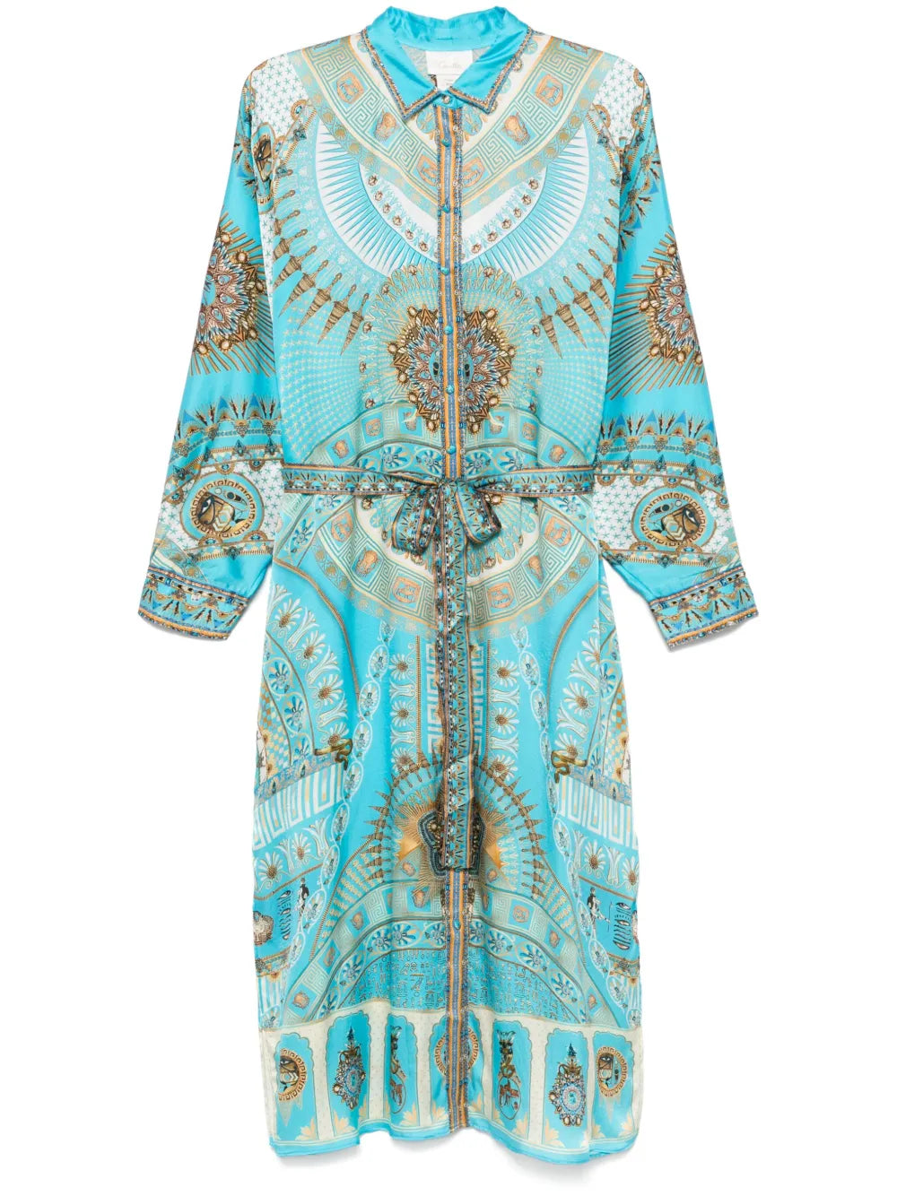 Silk Midi Dress
