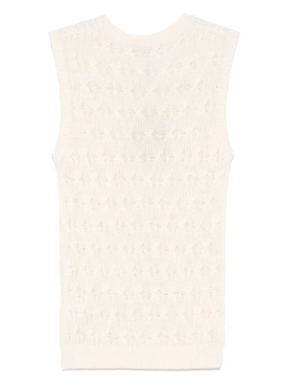 Open-Knit Vest