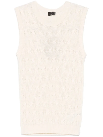 Open-Knit Vest