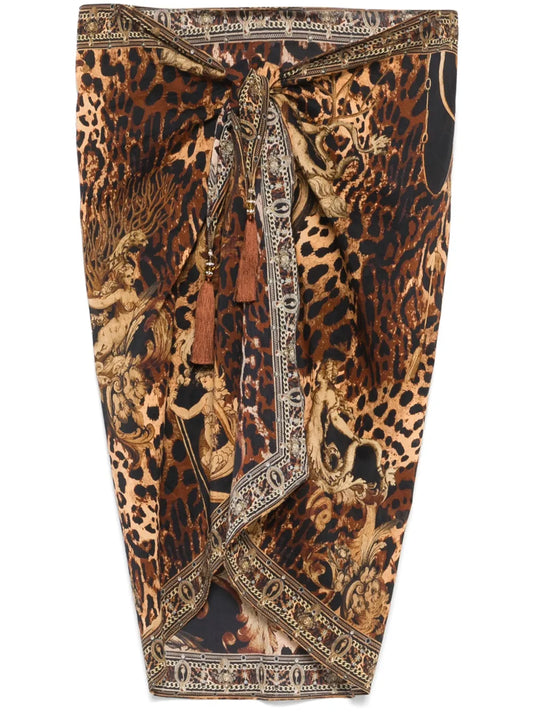 Era Of Empires Midi Skirt