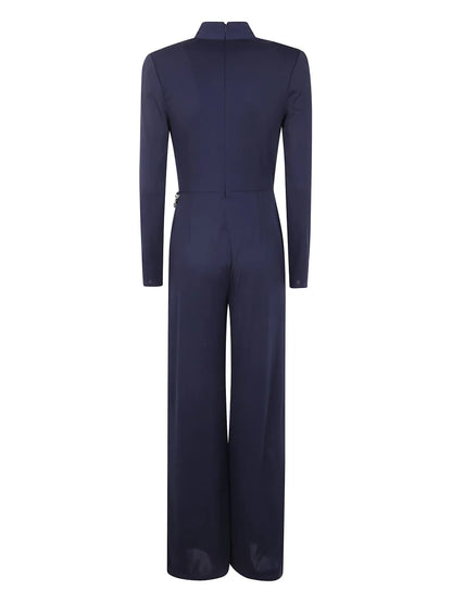 Chain-Detail Jumpsuit