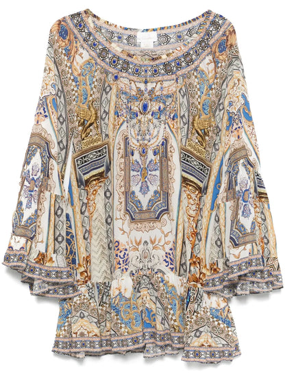Make Me Your Mosaic Mini Dress