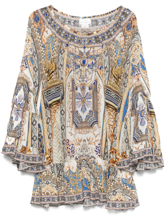 Make Me Your Mosaic Mini Dress