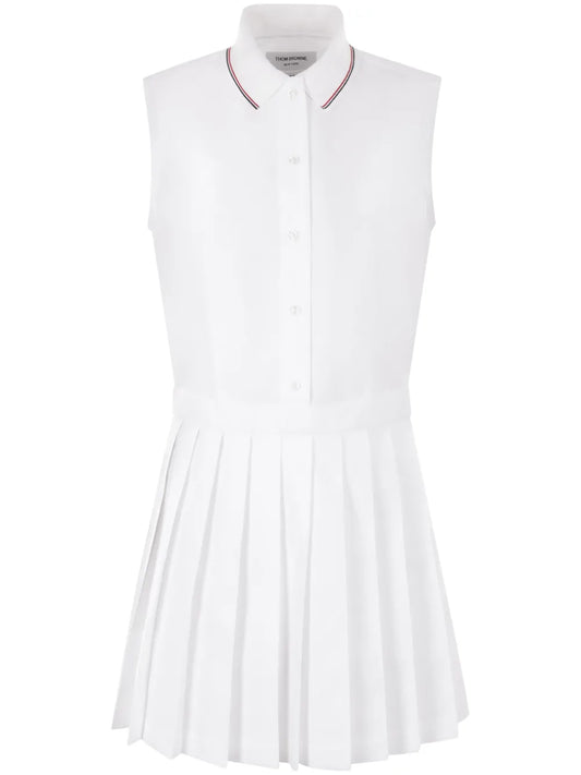 Pleated Skirt Dress