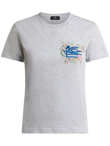 Embroidered Pegaso T-Shirt