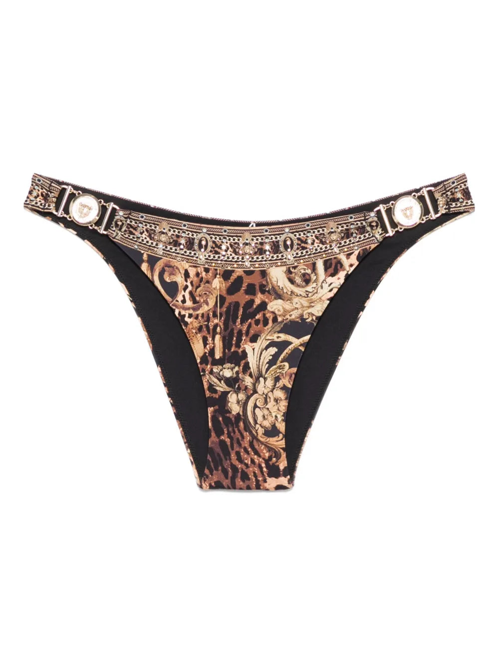 Era Of Empires-Print Bikini Bottoms