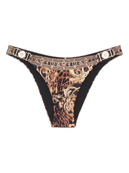 Era Of Empires-Print Bikini Bottoms