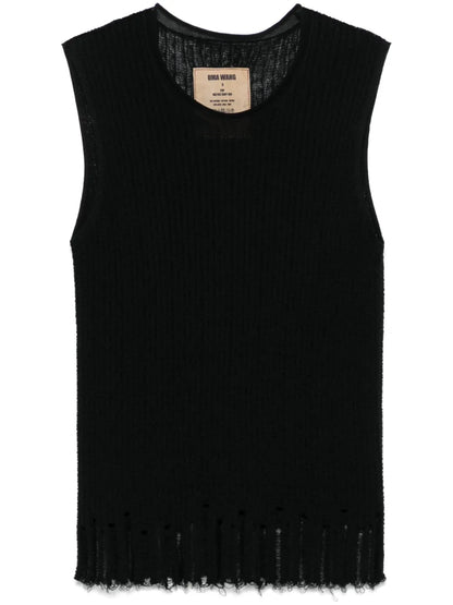 Ribbed-Knit Top