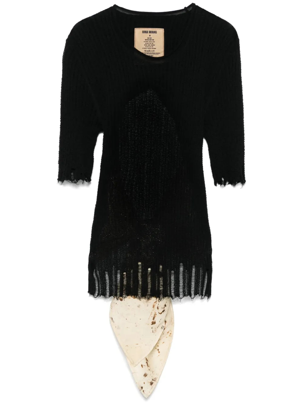 Ribbed-Knit T-Shirt