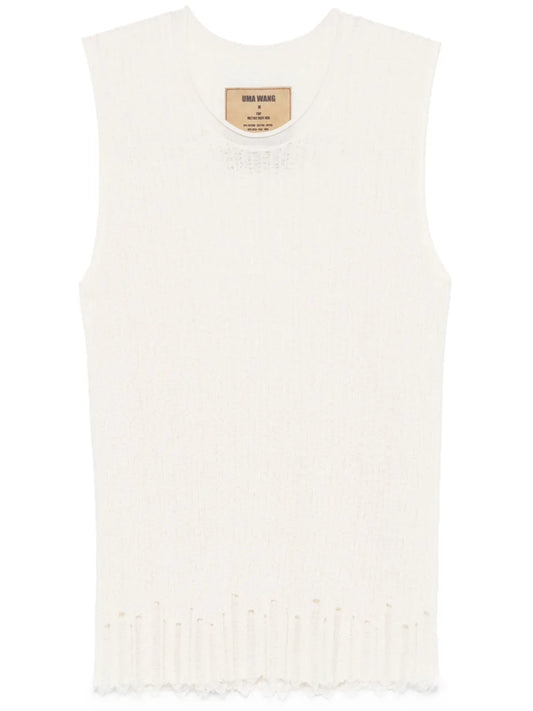 Ribbed-Knit Vest