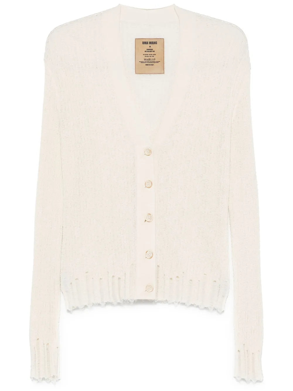 Ribbed-Knit Cardigan