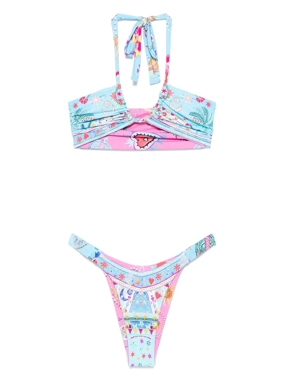 Reversible Printed Bikini