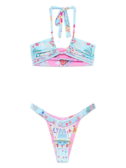 Reversible Printed Bikini