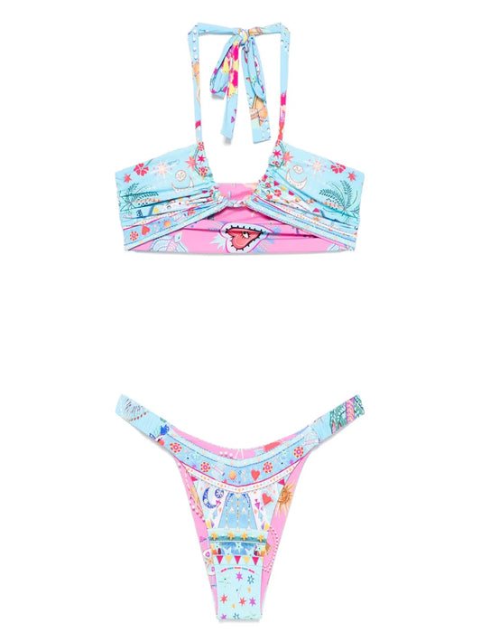 Reversible Printed Bikini