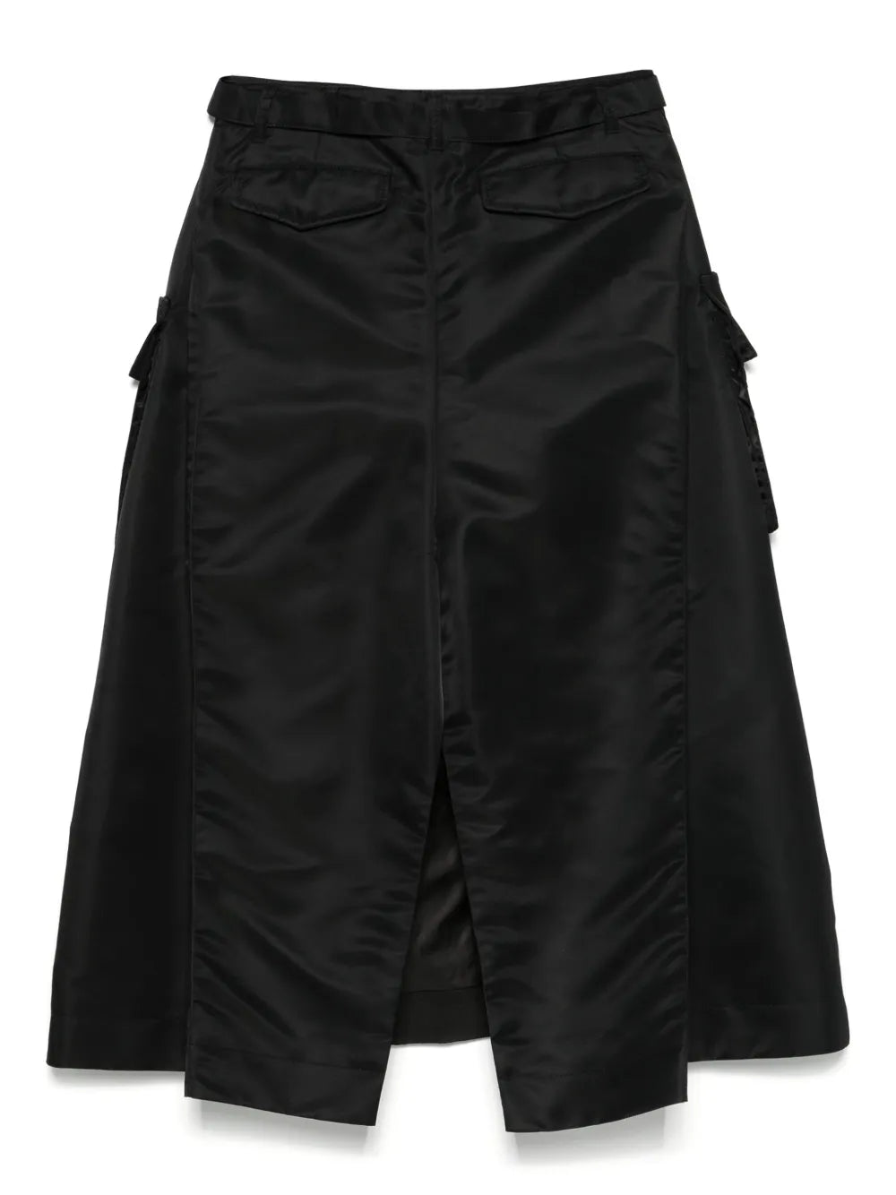 All-Over-Slits Midi Skirt