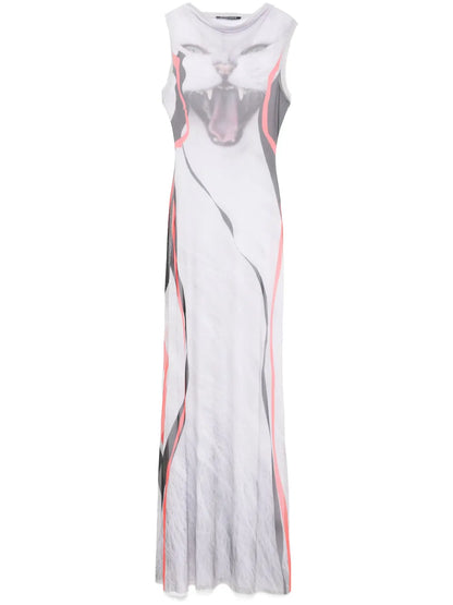 Mesh Maxi Dress