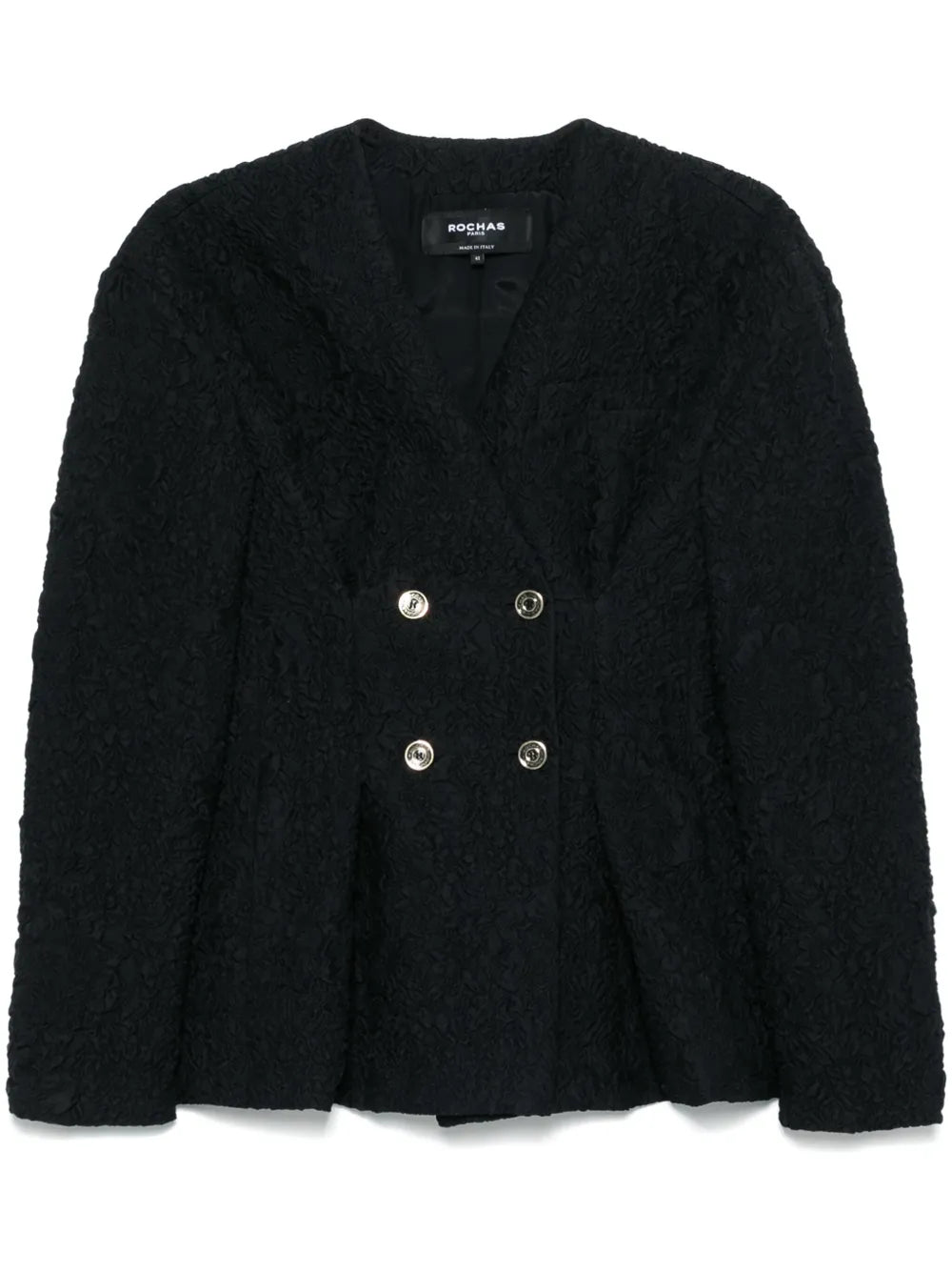 Cloqué-Effect Blazer