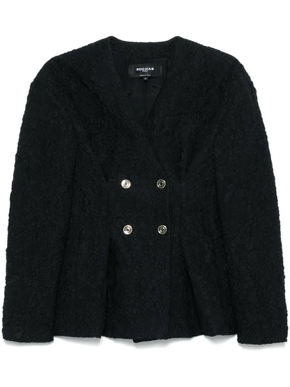 Cloqué-Effect Blazer
