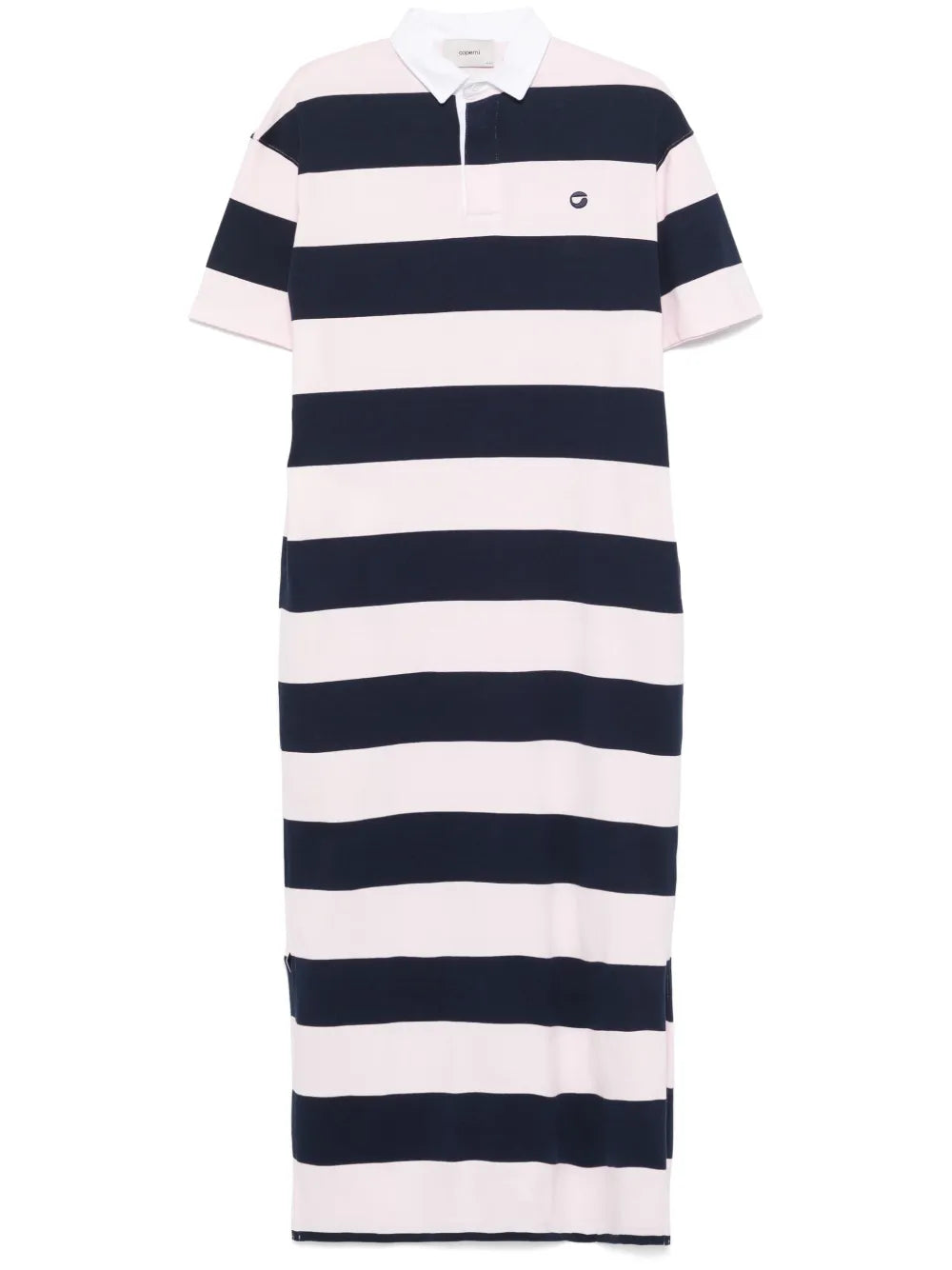 Striped Polo Maxi Dress