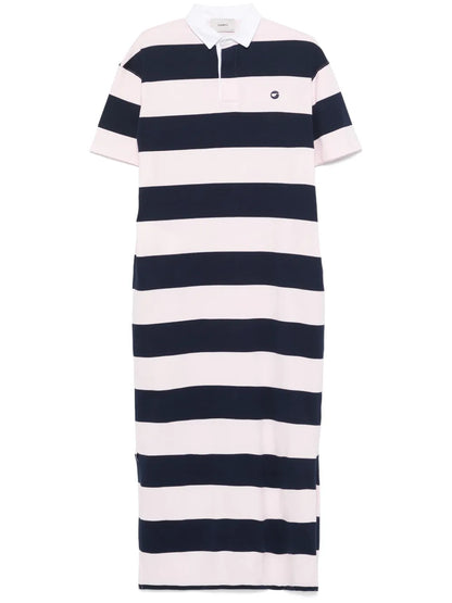 Striped Polo Maxi Dress