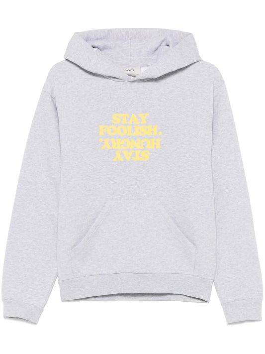 Stay Hungry-Printed Hoodie