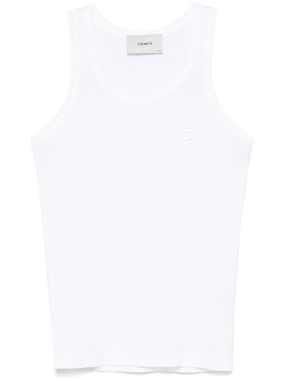 Logo-Embroidered Tank Top