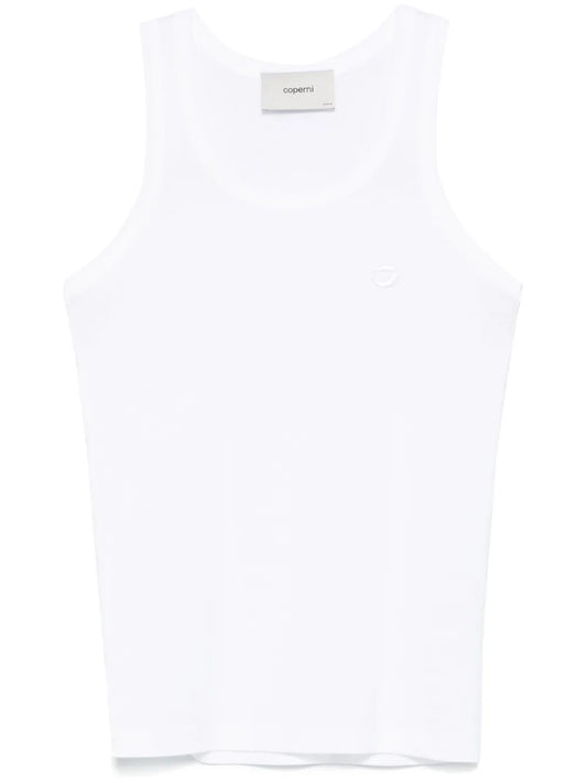 Logo-Embroidered Tank Top