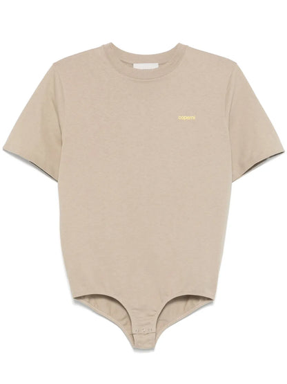 Logo-Print Bodysuit