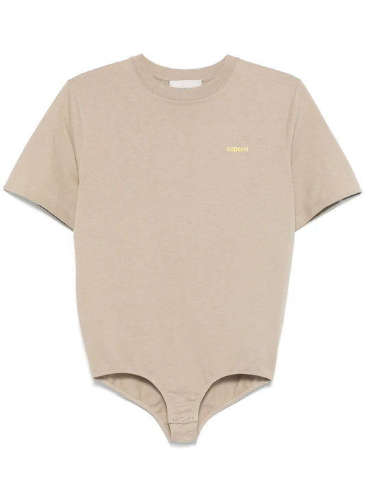 Logo-Print Bodysuit