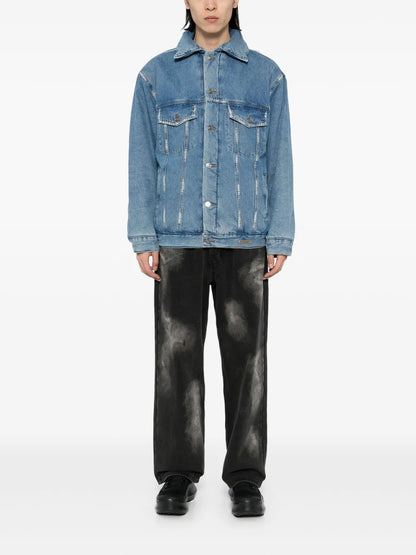 Button-Up Denim Jacket