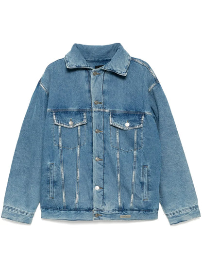 Button-Up Denim Jacket