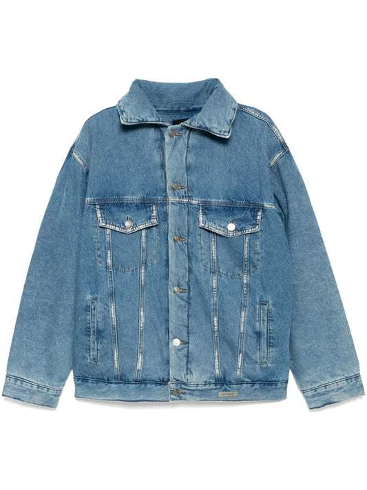 Button-Up Denim Jacket