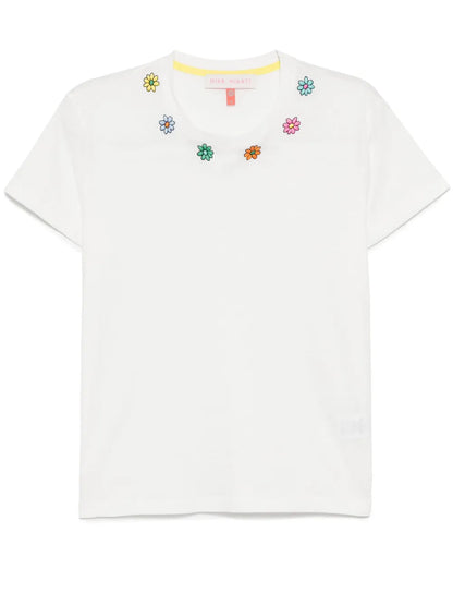 Embroidered Flower T-Shirt