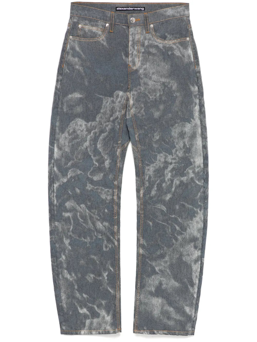 Low-Rise Bowed Gusset Jeans