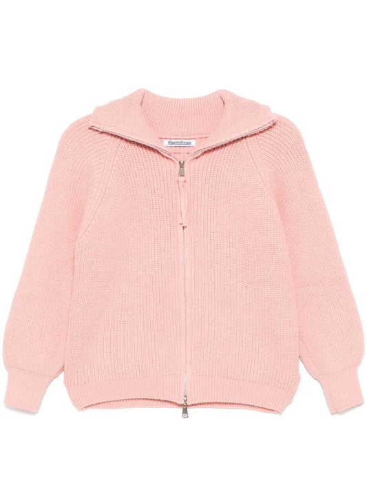 Zip-Up Cardigan