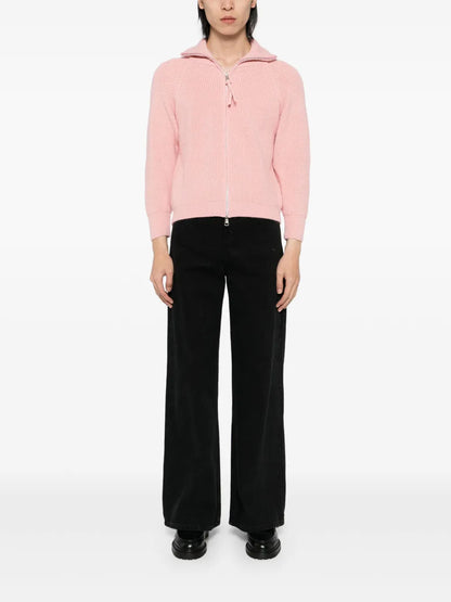 Zip-Up Cardigan