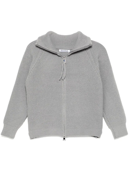 Zip-Up Cardigan