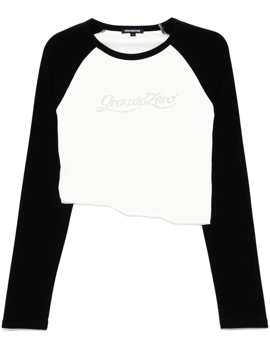 Crystal-Embellished T-Shirt