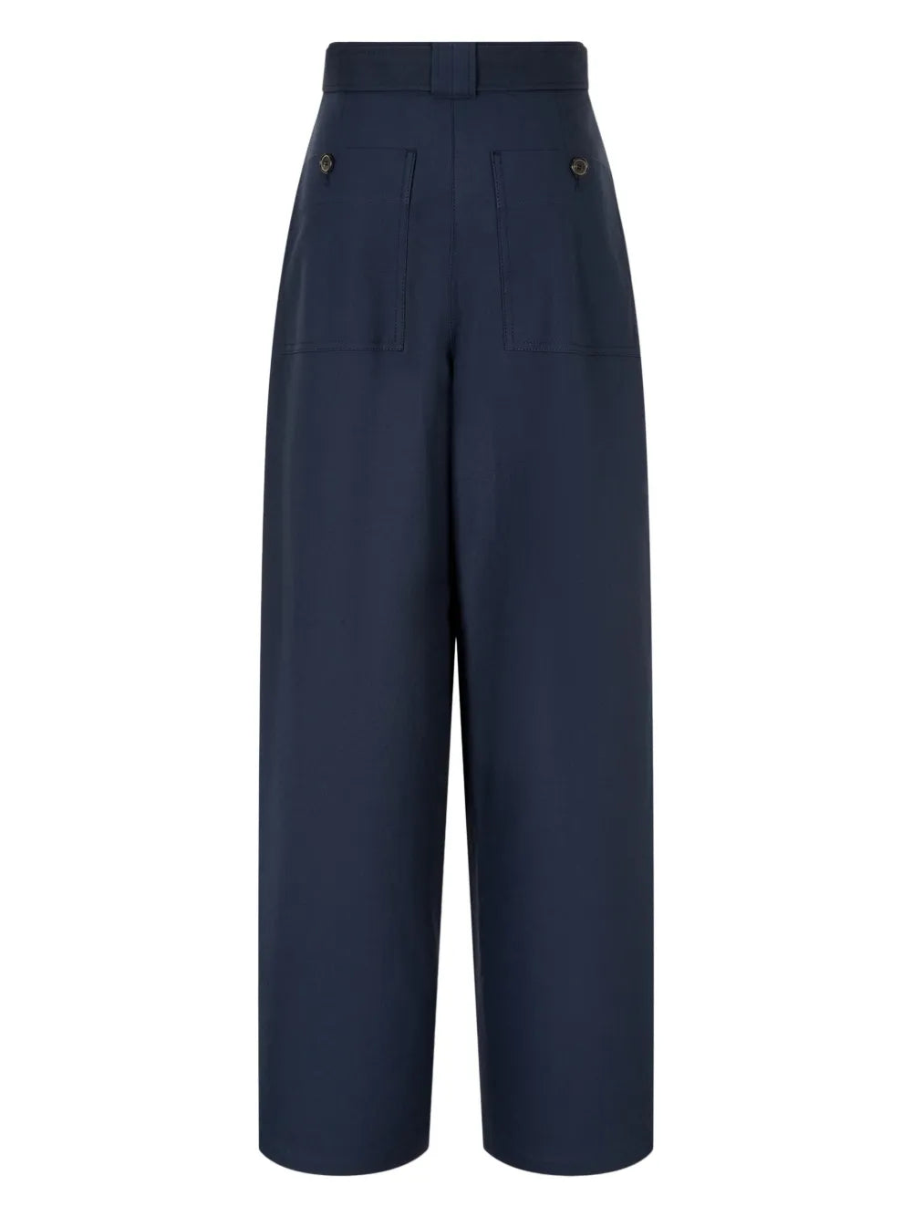 Belted Tuck Trousers