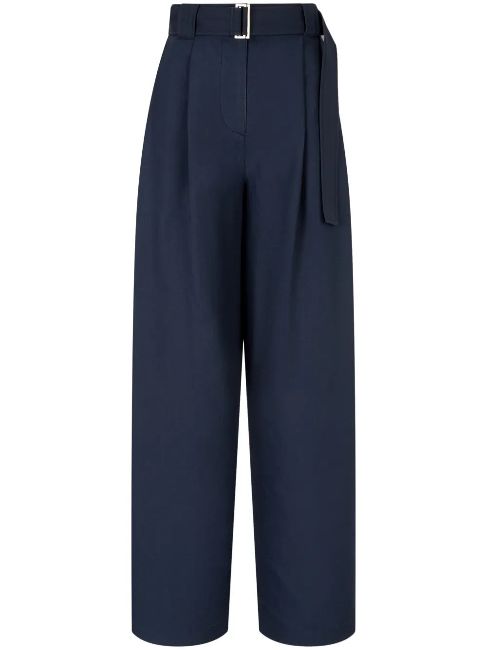 Belted Tuck Trousers
