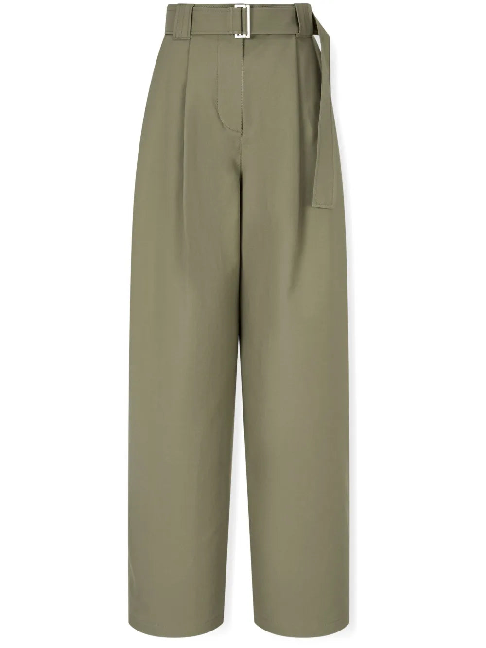 Belted Tuck Trousers