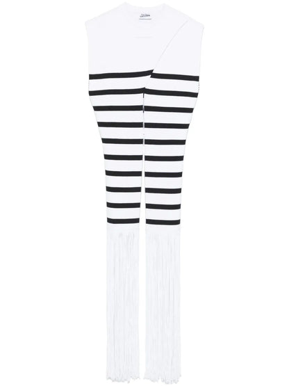 The Fringed Marinière Top