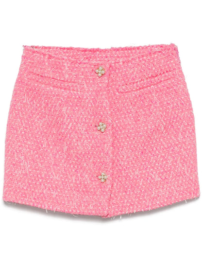 Deconstructed Mini Skirt