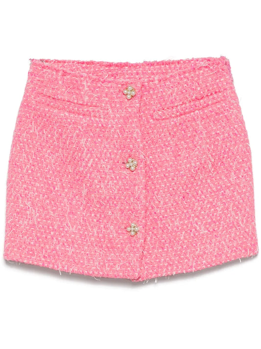 Deconstructed Mini Skirt