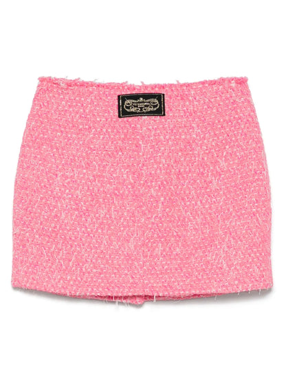 Deconstructed Mini Skirt