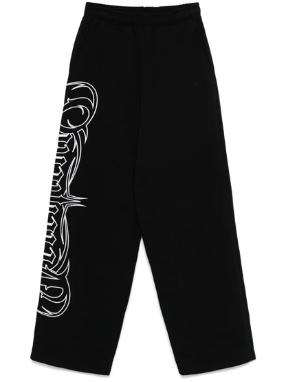 Logo-Embroidered Trousers
